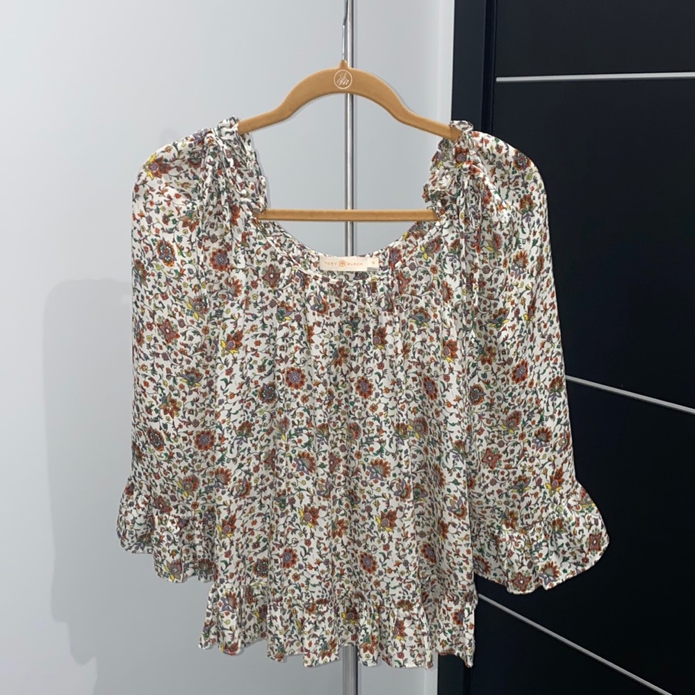 Tory Burch long sleeve blouse